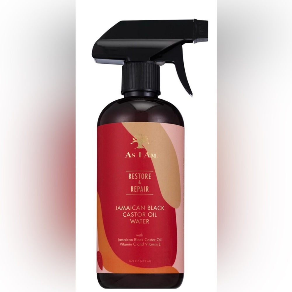 Jamaican Black Castor Oil Water - Red and Gold‎